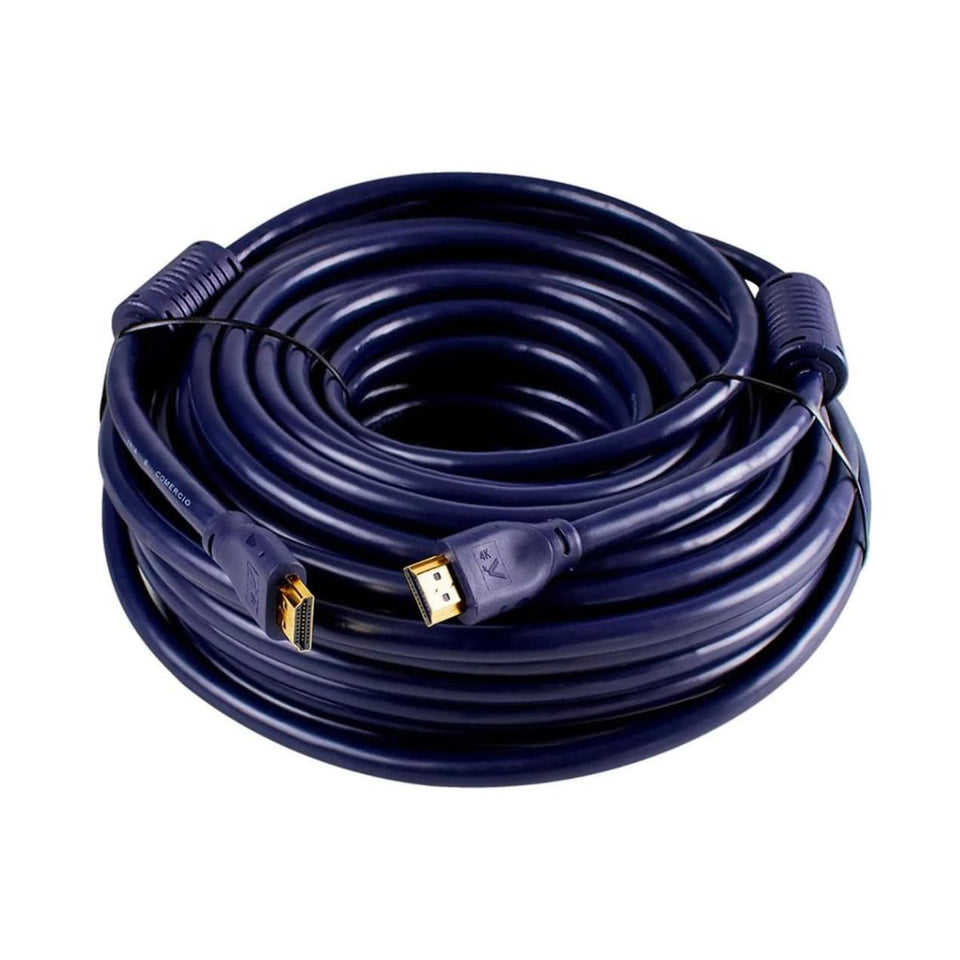 Cabo De Video Hdmi 4K 3D 19 Pinos 20 Metros Aquario