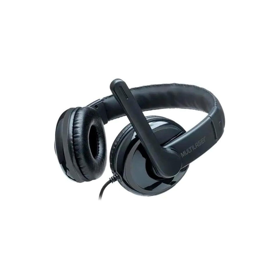 Headset Pro Usb Preto Mic Noise Reduction Ph317 Multilaser