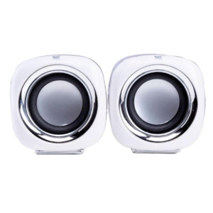 Caixa de Som p/ PC Maxprint Delta Prime 5W USB Branca
