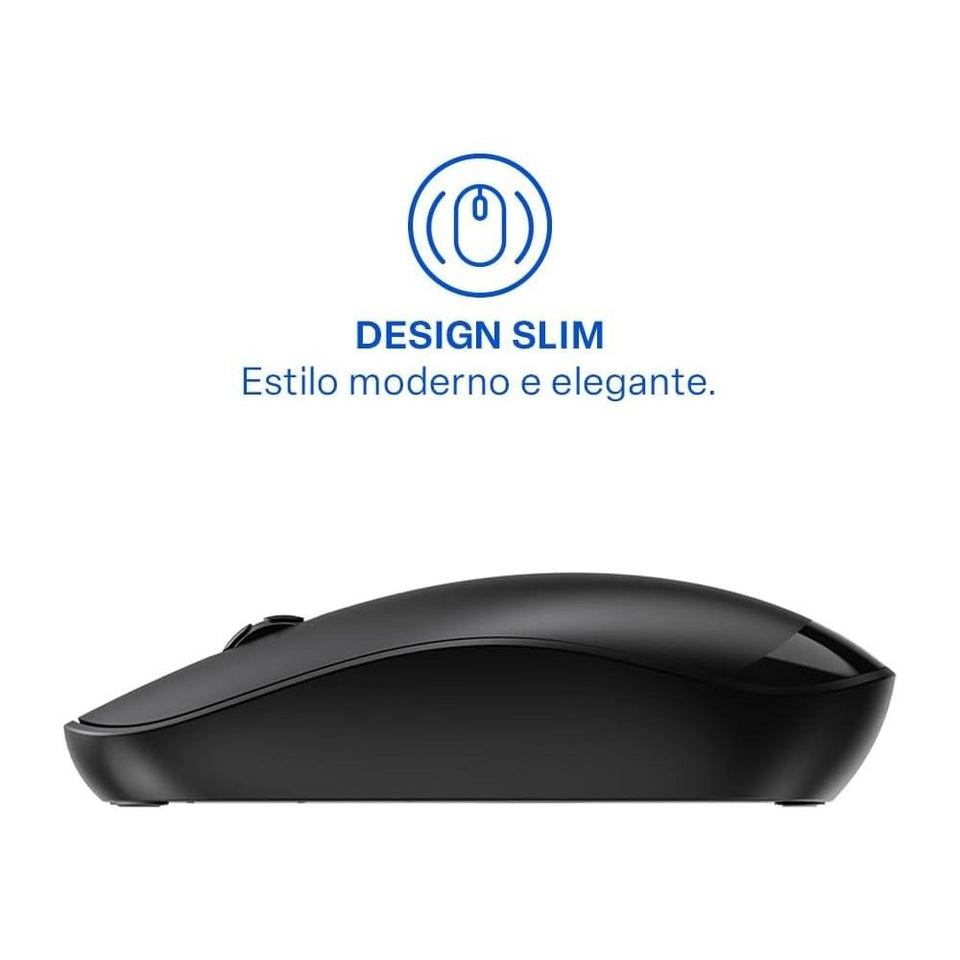 Mouse S Fio Ms300 1200 3Bot Multilaser Preto