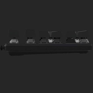 Teclado Gamer Mecânico HP GK400F LED ABNT2 Chumbo