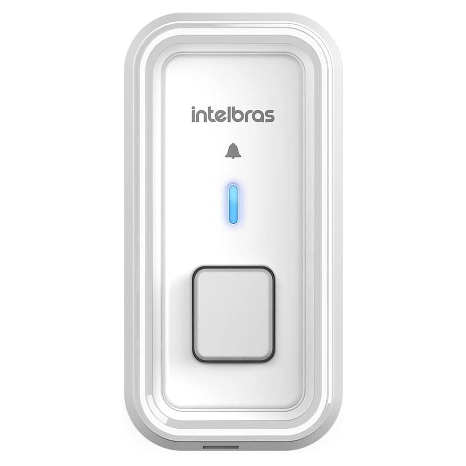 Campainha Sem Fio Com Bateria Cib 101 Intelbras Branca