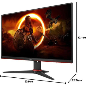 Monitor Gamer AOC Viper 23.8" 165Hz 1ms 24G2SE