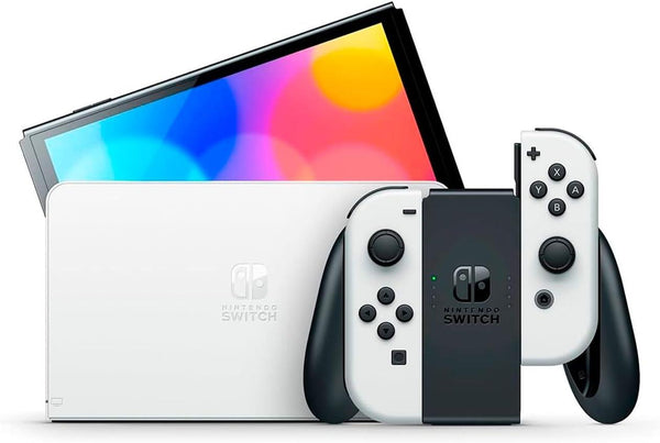 Nintendo Switch Oled Com Mk8 Sys 64Gb Mario Kart 8