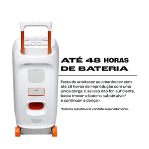 Caixa De Som Jbl Partybox  Box Stage 320 Branca