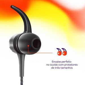 Fone De Ouvido Com Fio Geonav Esfnusg Cinza Espacial