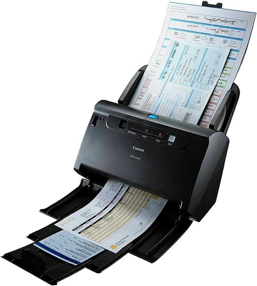 Scanner De Mesa Canon Dr-C240, Duplex, Usb, Bivolt Preto - 0651C014Aa