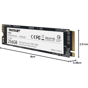 SSD 256GB Patriot P300 M.2 NVMe