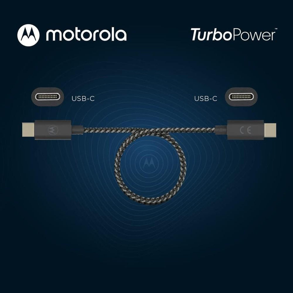 Cabo USB-C para USB-C 1.5 Metros com Malha