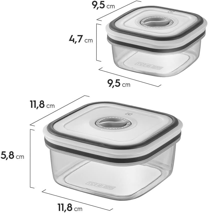 Kit 8 Unidades Potes Herméticos Electrolux Bpa Free