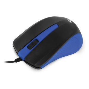 Mouse com Fio C3Tech MS-20BL USB Preto e Azul