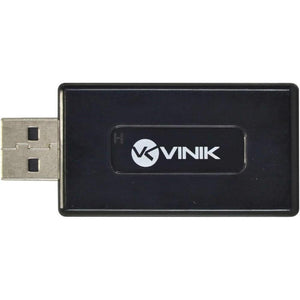 Adaptador Placa de Som USB 7.1 Virtual Vinik