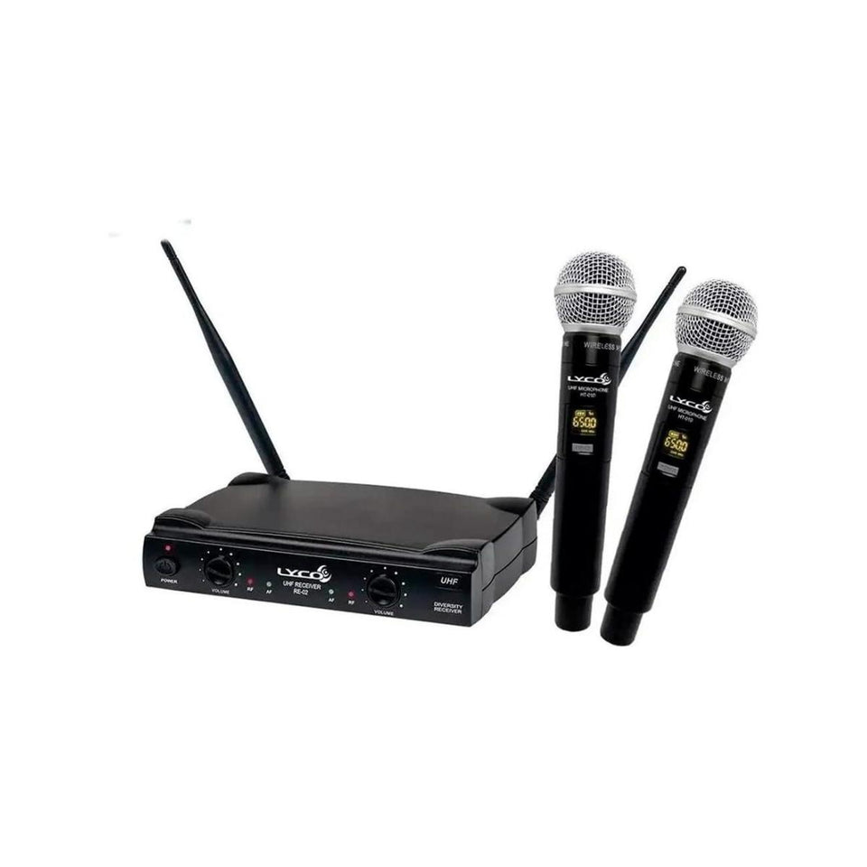 Microfone Sem Fio Mao Lyco Mod Uh02Mm