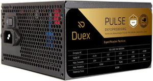 Fonte De Alimentacao Duex Pulse Pro 800W Dxfopro800Wg