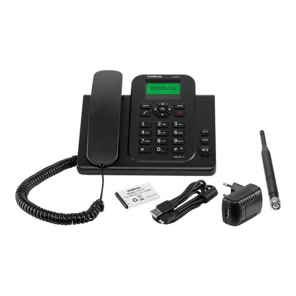Telefone Celular Fixo 4G Wifi Cfw9041 Preto Intelbras