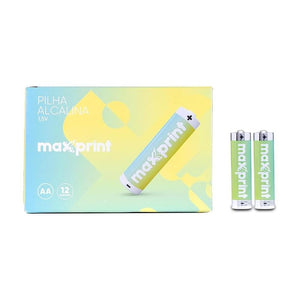 Pilha Alcalina AA Maxprint c/ 10 Unidades