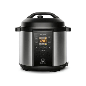 Panela Pressao Eletrica Electrolux 6l Pcc20 Inox 127v Preto