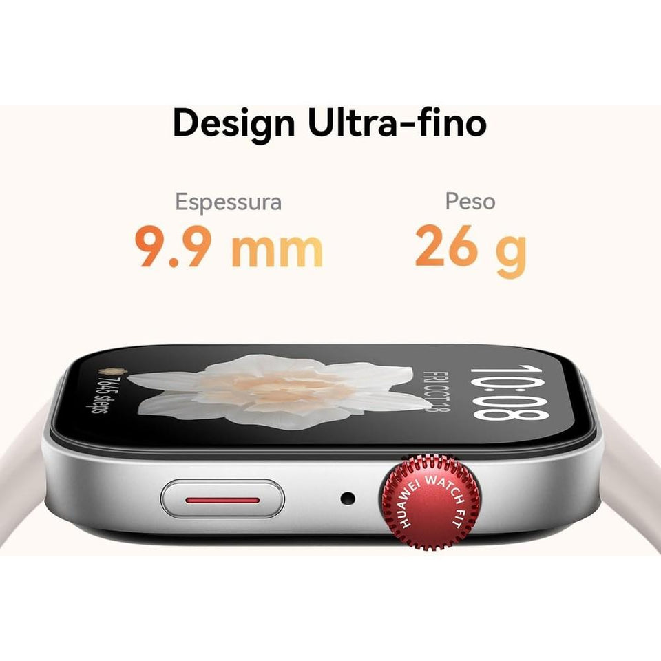 Smartwatch Huawei Watch Fit 3 Tela Amoled Preto