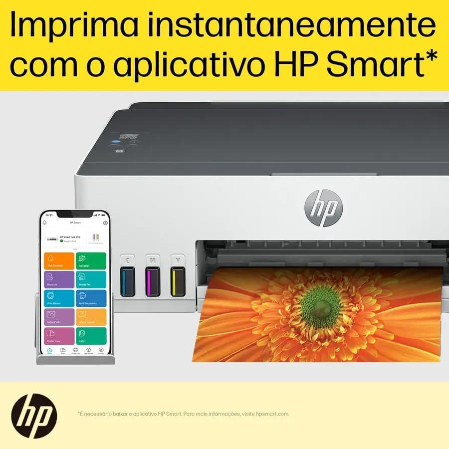 Impressora Hp Smart Tank Jato de Tinta Térmico 210 Wireless