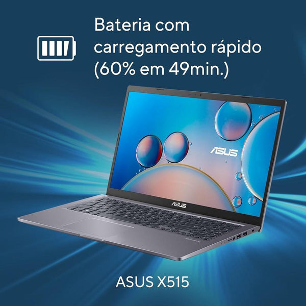 Notebook Asus 15.6 Intel Dual Core 4 Gb 128 Gb Ssd X515ka