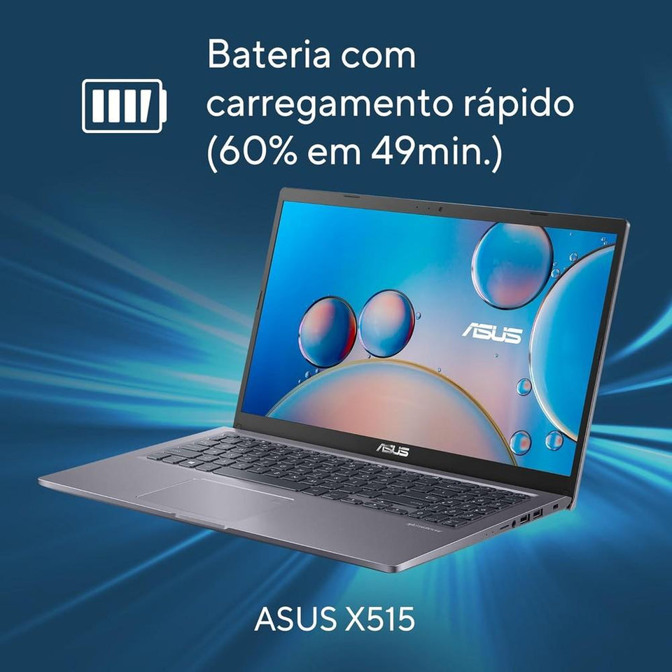 Notebook Asus 15.6 Intel Dual Core 4 Gb 128 Gb Ssd X515ka