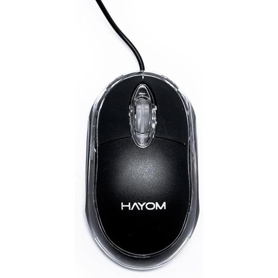 Mouse Com Fio Usb Mu2914 Preto Hayom