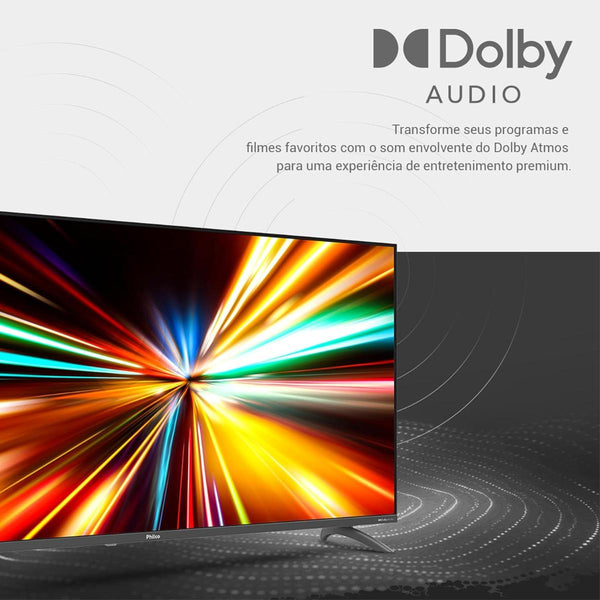 Smart TV 50” 4K LED UHD Philco P50EAA