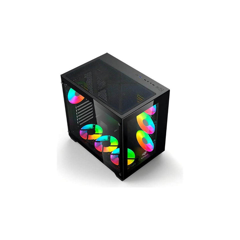 Gabinete Gamer C3Tech Aquarius MT-G910BK Sem Fonte