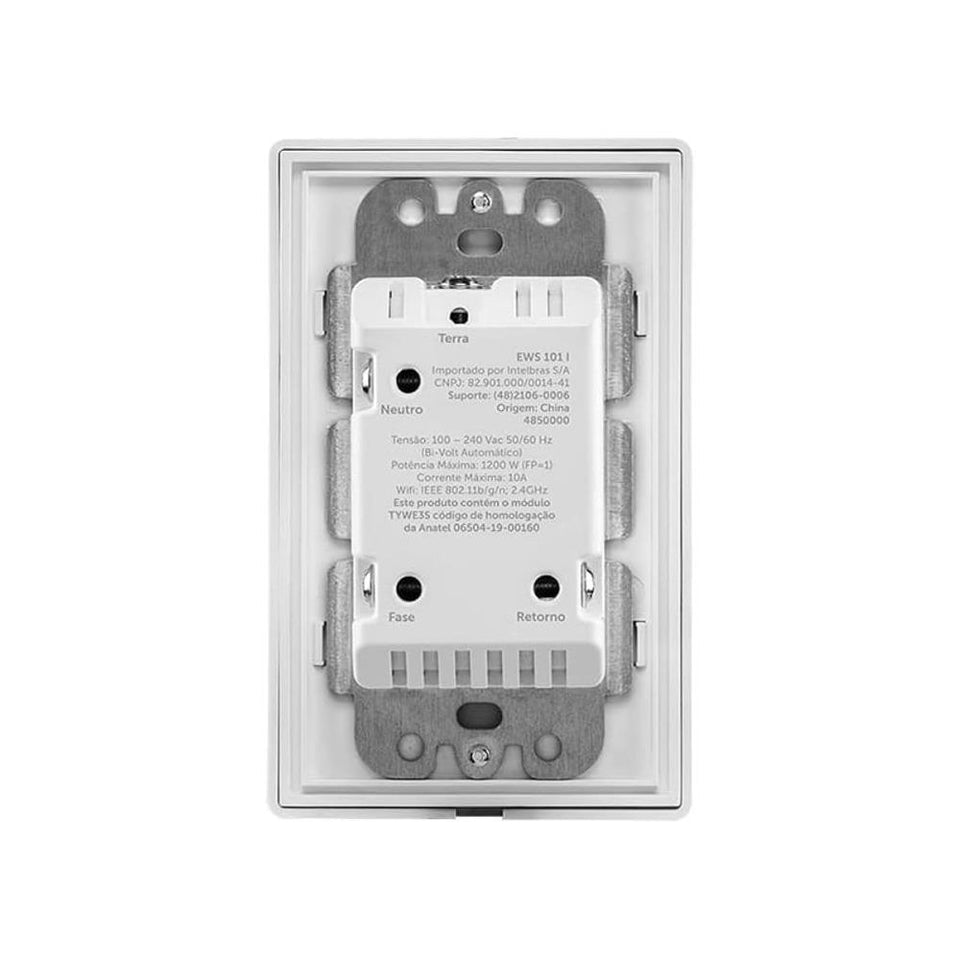 Interruptor Izy Interruptor Dimmer Touch Ews 1101 Intelbras