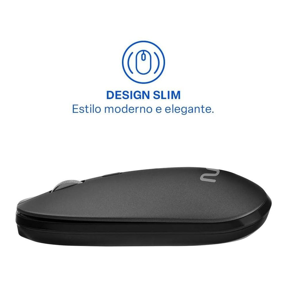 Mouse Sem Fio Multilaser Ms700 Mo331 Preto