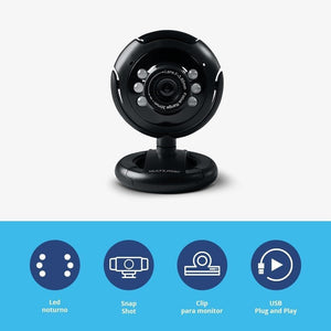 Webcam Plugeplay Multilaser Wc045