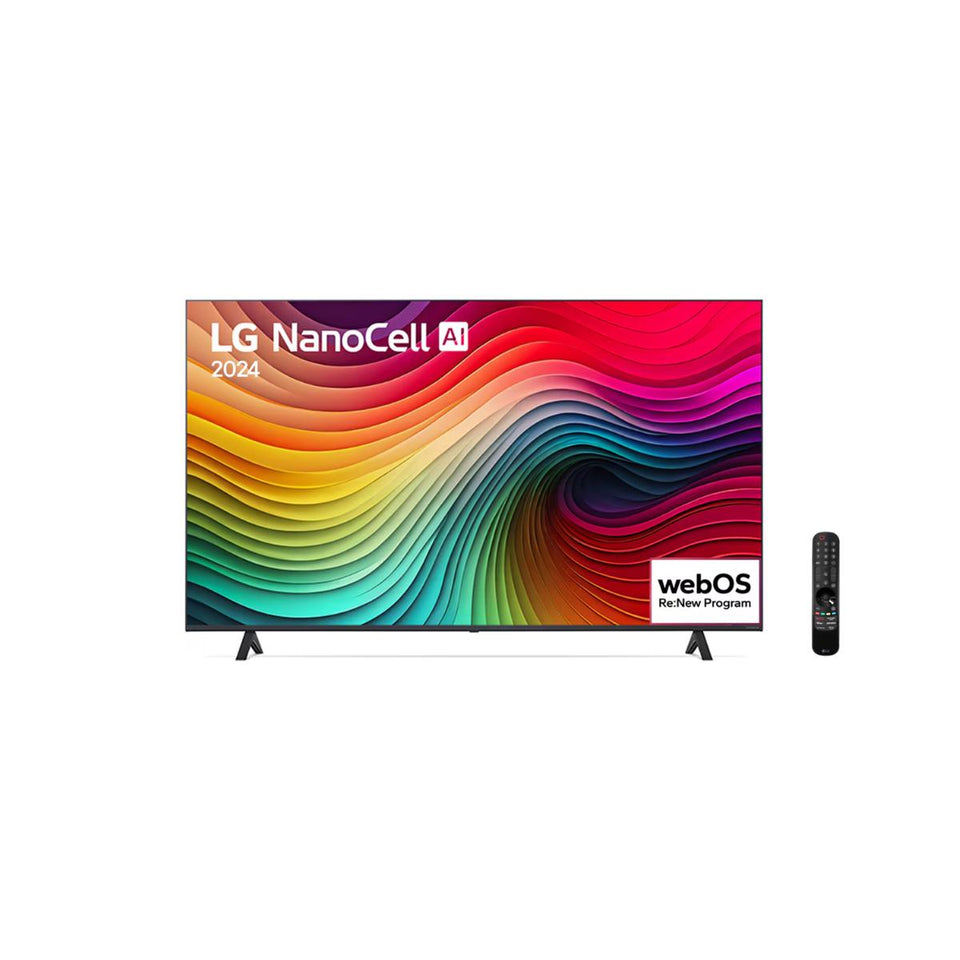 Smart Tv 50” Lg 4K Uhd Wi-Fi Nanocell - 50Nano80Tsa