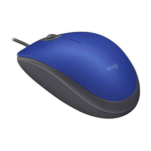 Mouse Com Fio Usb M110 Silent Azul Logitech