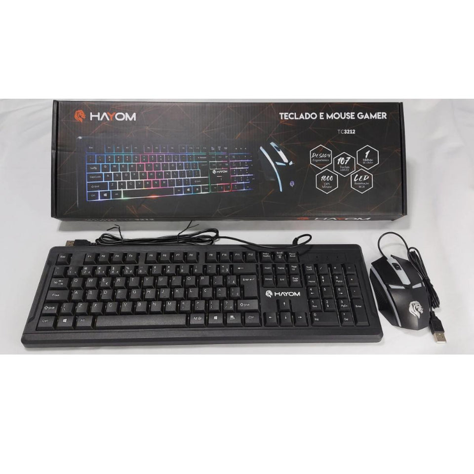 Combo Teclado/Mouse Gamer -Tc3212 Hayom
