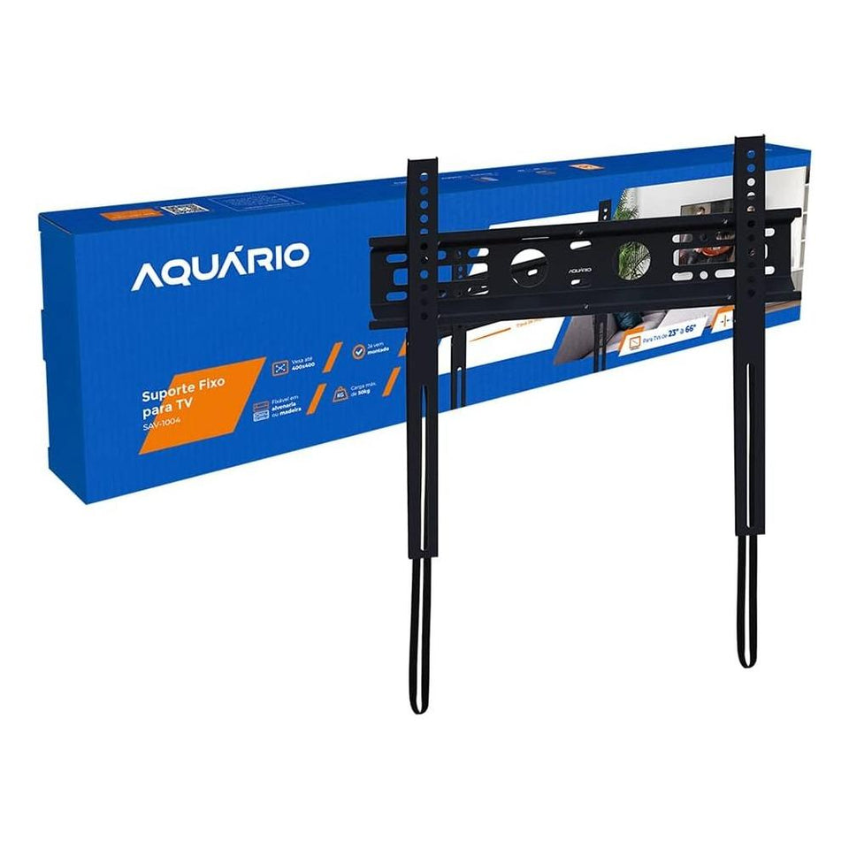 Suporte Fixo Tv Led,Lcd,3D E Smart 23 A 66 Sav-1004 Aquario