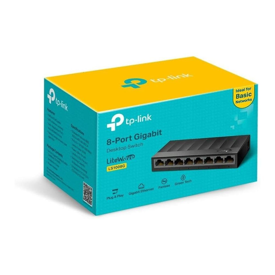 Switch Gigabit 8 Portas TP-Link LS1008G