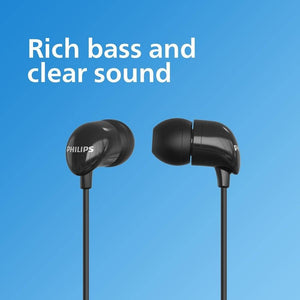 Fone de Ouvido Intra-auricular Philips TAE1126BK Preto