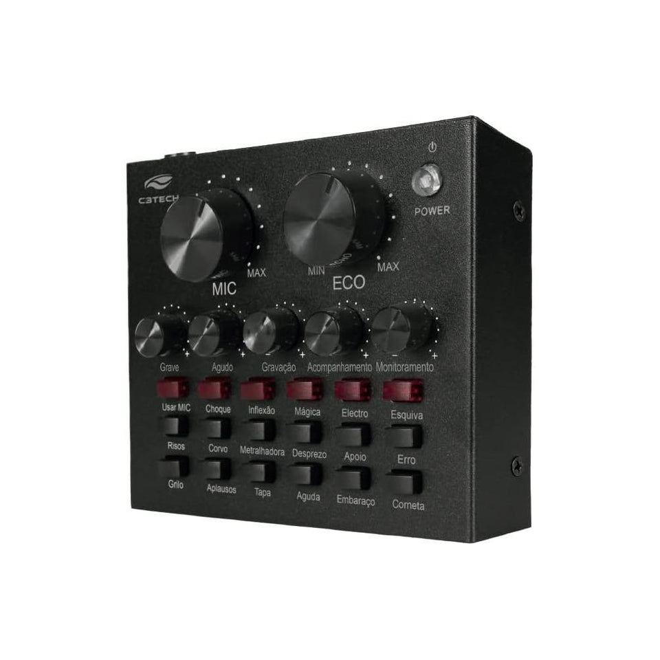 Placa de Som C3Tech Streaming MX-50BK