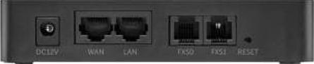 Adaptador Conversor De Protocolo Ip Ata 200 Intelbras