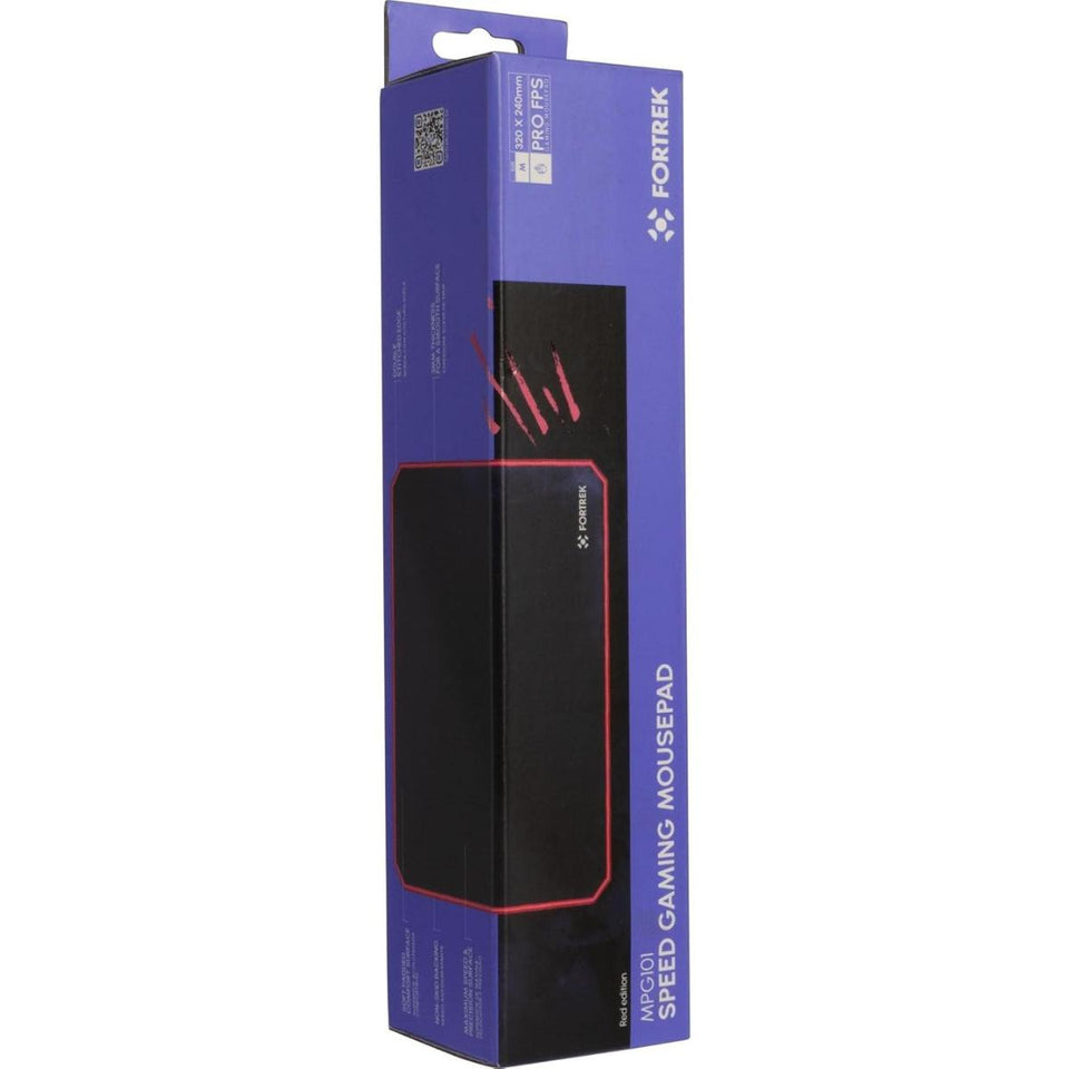 Mouse Pad Gamer Fortrek Speed Mpg101 Vermelho