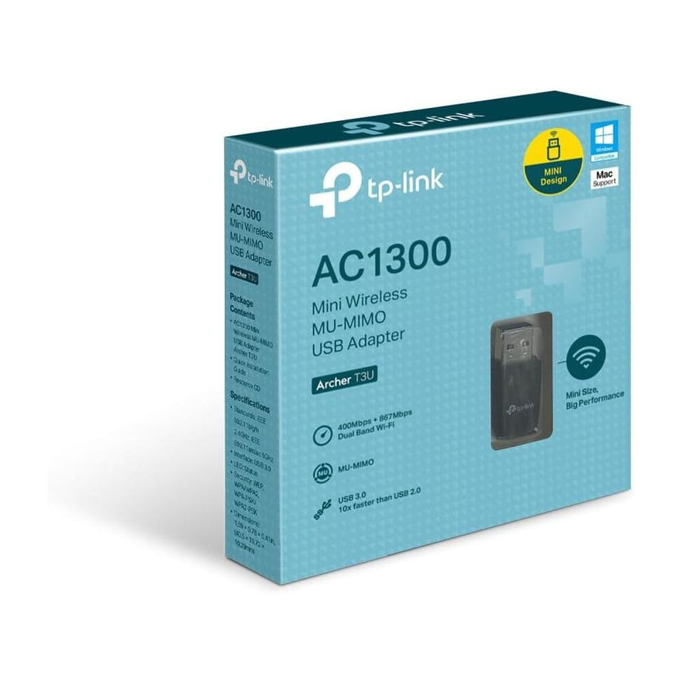 Adaptador Wi-Fi USB TP-Link AC1300 5GHz Mini