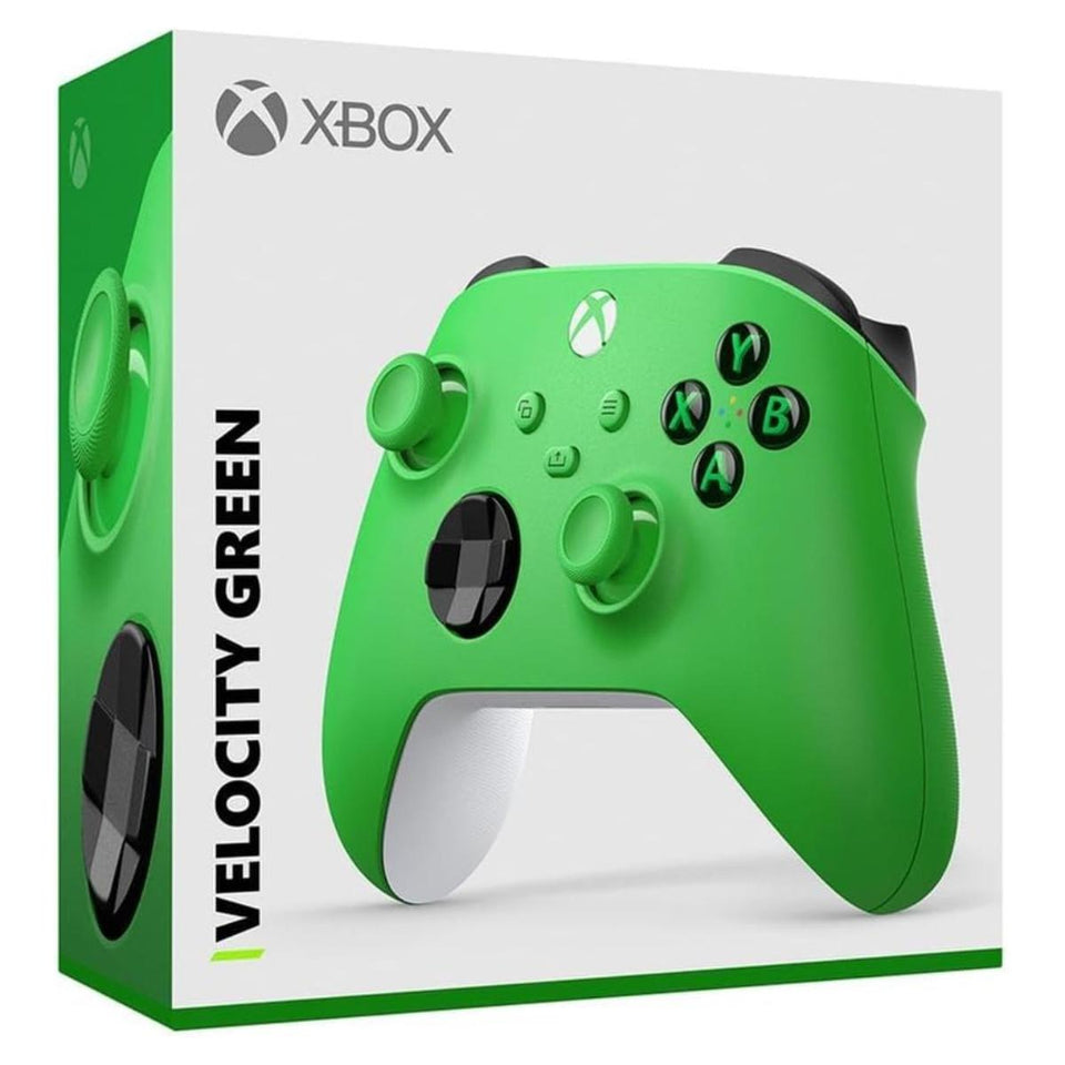 Controle Xbox Sem Fio Original Microsoft Velocity Green