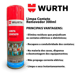 Limpa Contato em Spray Wurth 300ml