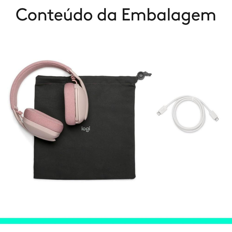 Headset Wireless Zone Vibe 100 Logitech