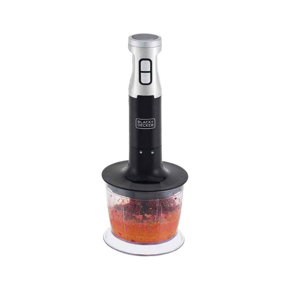 Mixer Mini Processador Inox Black & Decker MK600 127V 600w