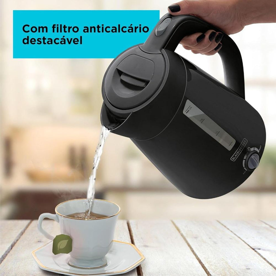 Chaleira 127V Black+Decker K2200-Br Preto