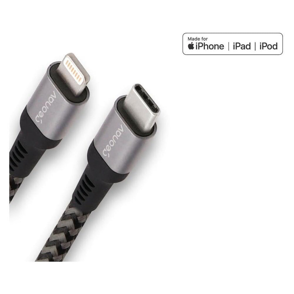 Cabo Usb-C Com Conector Lightning 1,5M Geonav  Liuc01