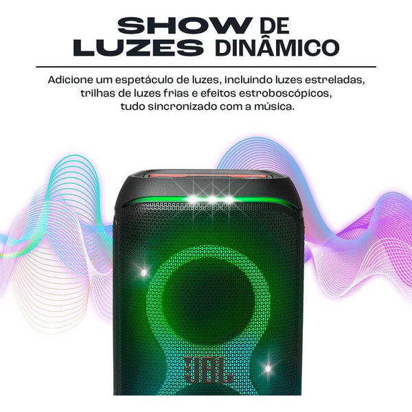 Caixa Amplificada Jbl Party Box Club 120 160W Bivolt