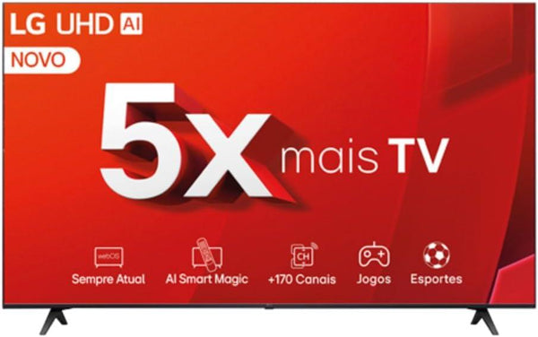 Smart Tv Lg 65” 4K Uhd 65Ut8050Psa – Webos Ai Thinq Hdr