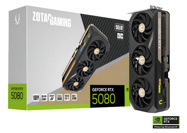 Placa de Vídeo Zotac Gaming GeForce RTX 5080 16GB